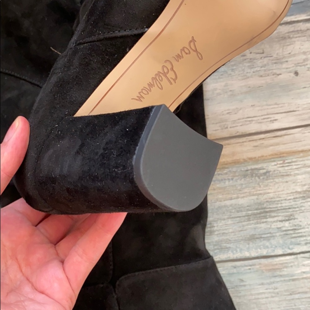 New Sam Edelman caprice Knee-High Boot black - Picture 5 of 9